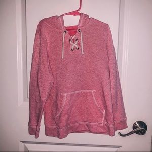 Old Navy Pink Hooded Sweater